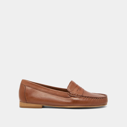 Mocassins à surpiqûres