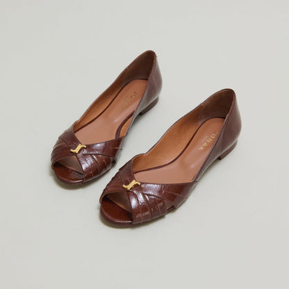 Ballerines à monogrammes