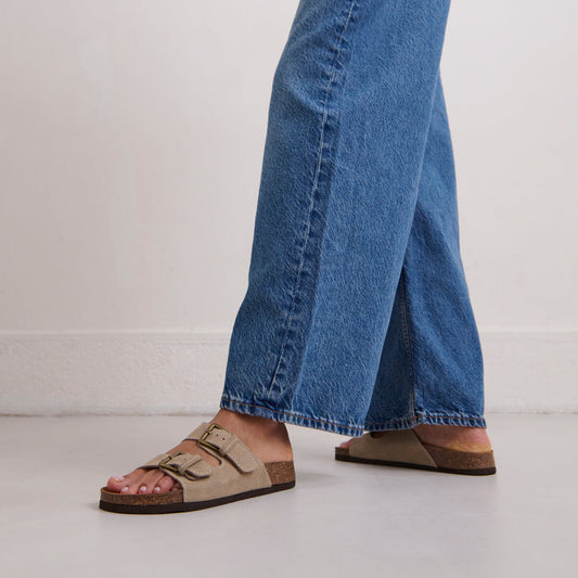Mules à deux brides