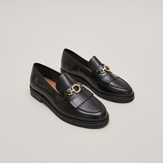 Mocassins à boucles dorées