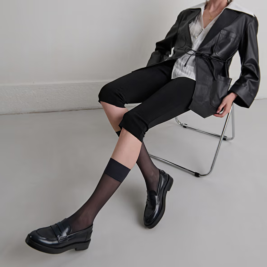 Mocassins à bouts ronds
