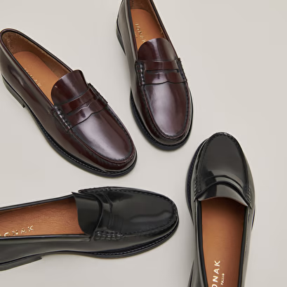 Mocassins à bouts ronds