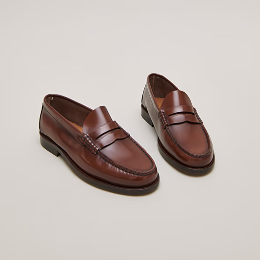 Mocassins à bouts ronds