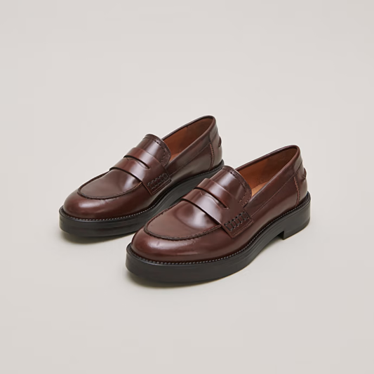 Mocassins à bouts ronds