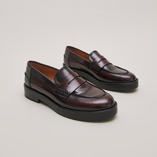 Mocassins à bouts ronds