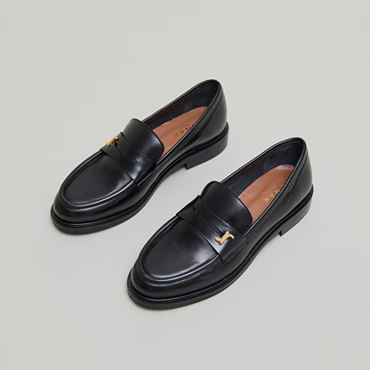 Mocassins à bouts arrondis