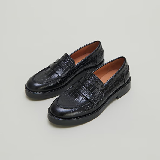Mocassins à bouts ronds