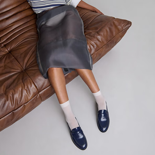 Mocassins à bouts ronds