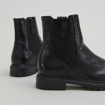 Bottines plates