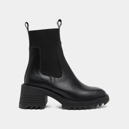 Boots à élastiques et semelles crantées
