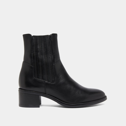 Boots à élastiques et talons carrés