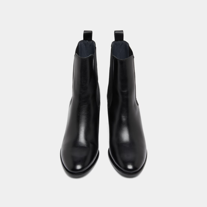 Boots à talons et élastiques
