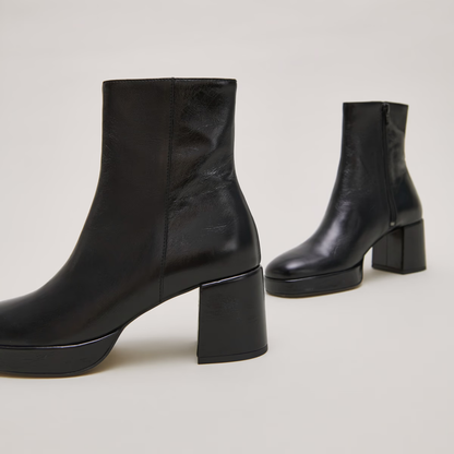 Bottines à bouts arrondis
