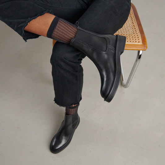 Boots à bouts ronds