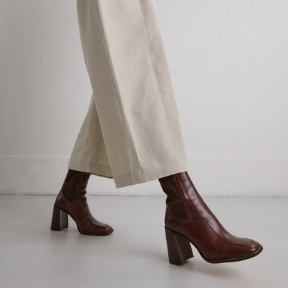 Bottines à talons hauts