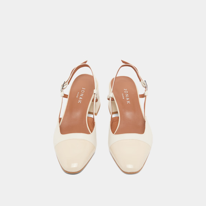 Slingbacks à petits talons