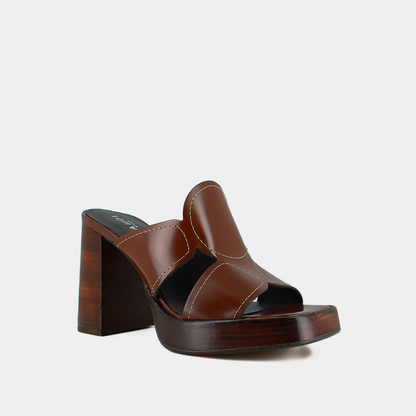 Mules à talons